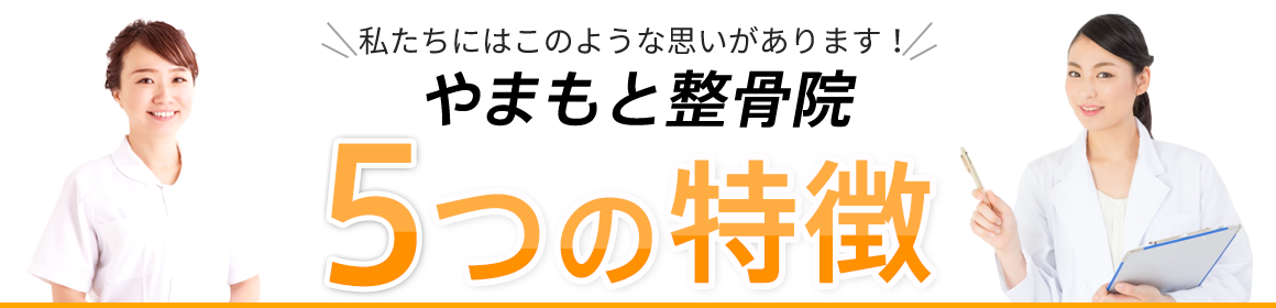 5つの特徴